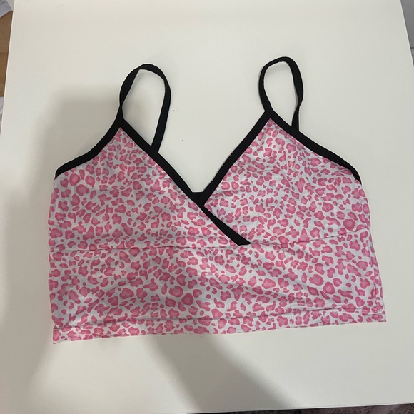 Pink Leopard Tank Top Large - Picture 4 of 5